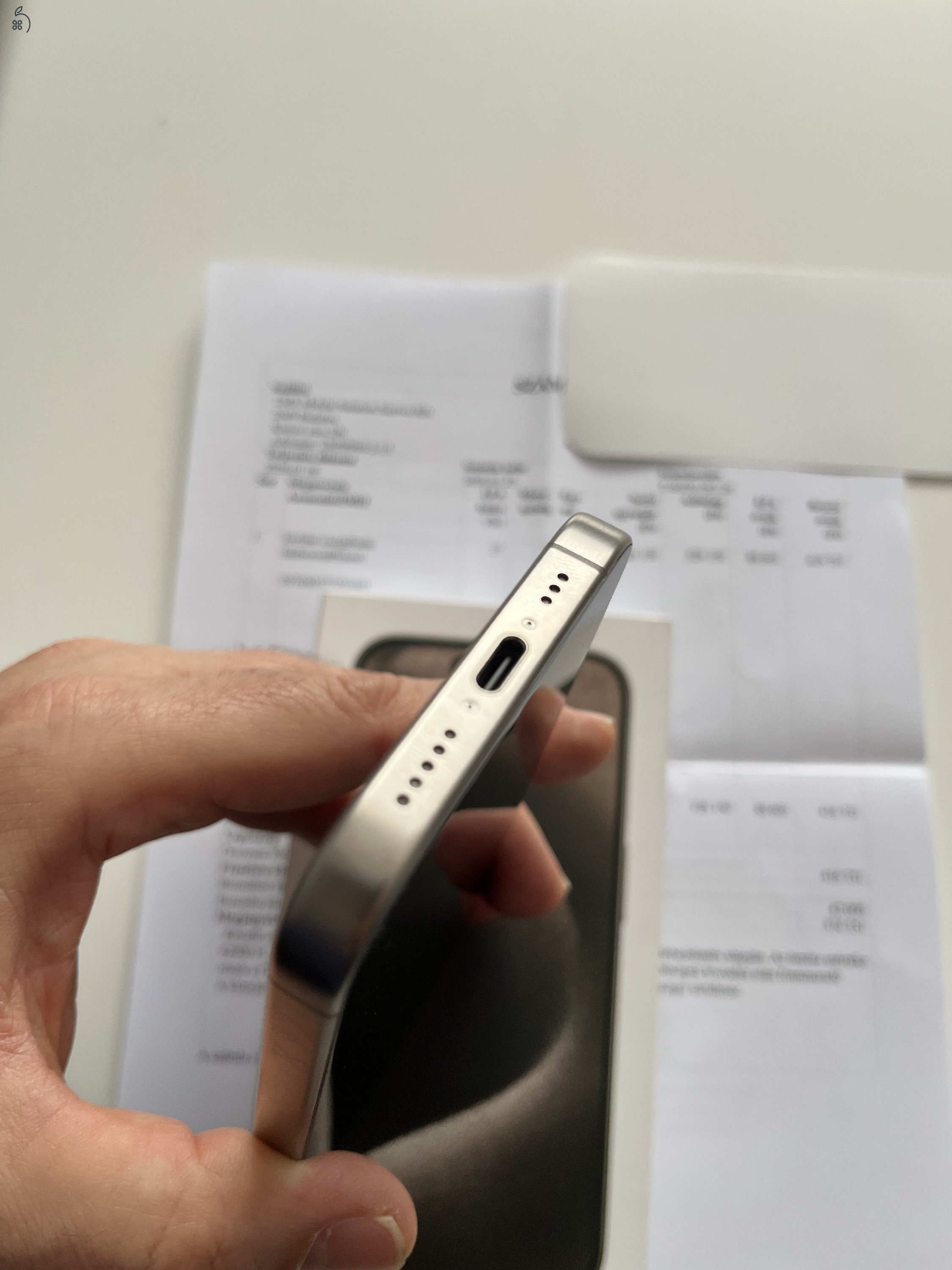 iPhone 15 Pro 128GB Új! Aktiválatlan! 