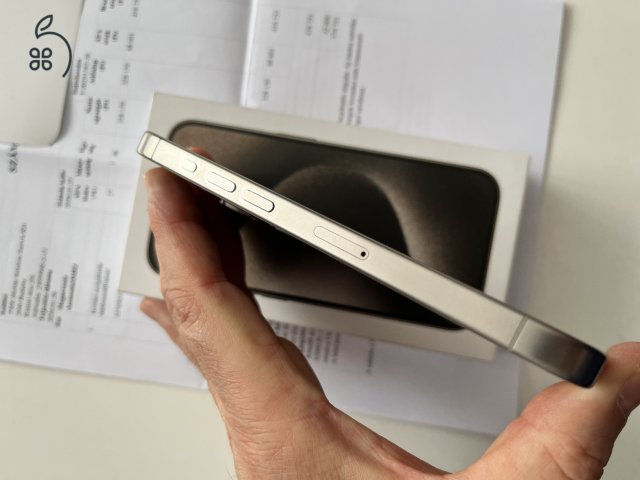 iPhone 15 Pro 128GB Új! Aktiválatlan! 
