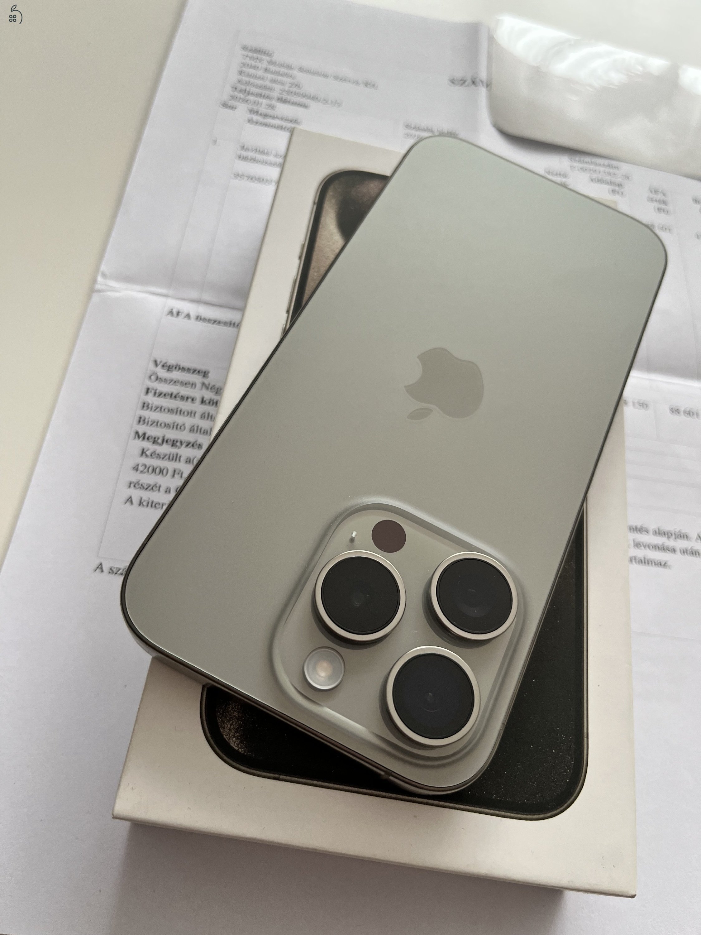 iPhone 15 Pro 128GB Új! Aktiválatlan! 