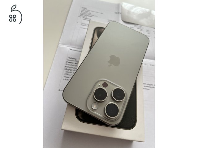 iPhone 15 Pro 128GB Új! Aktiválatlan! 