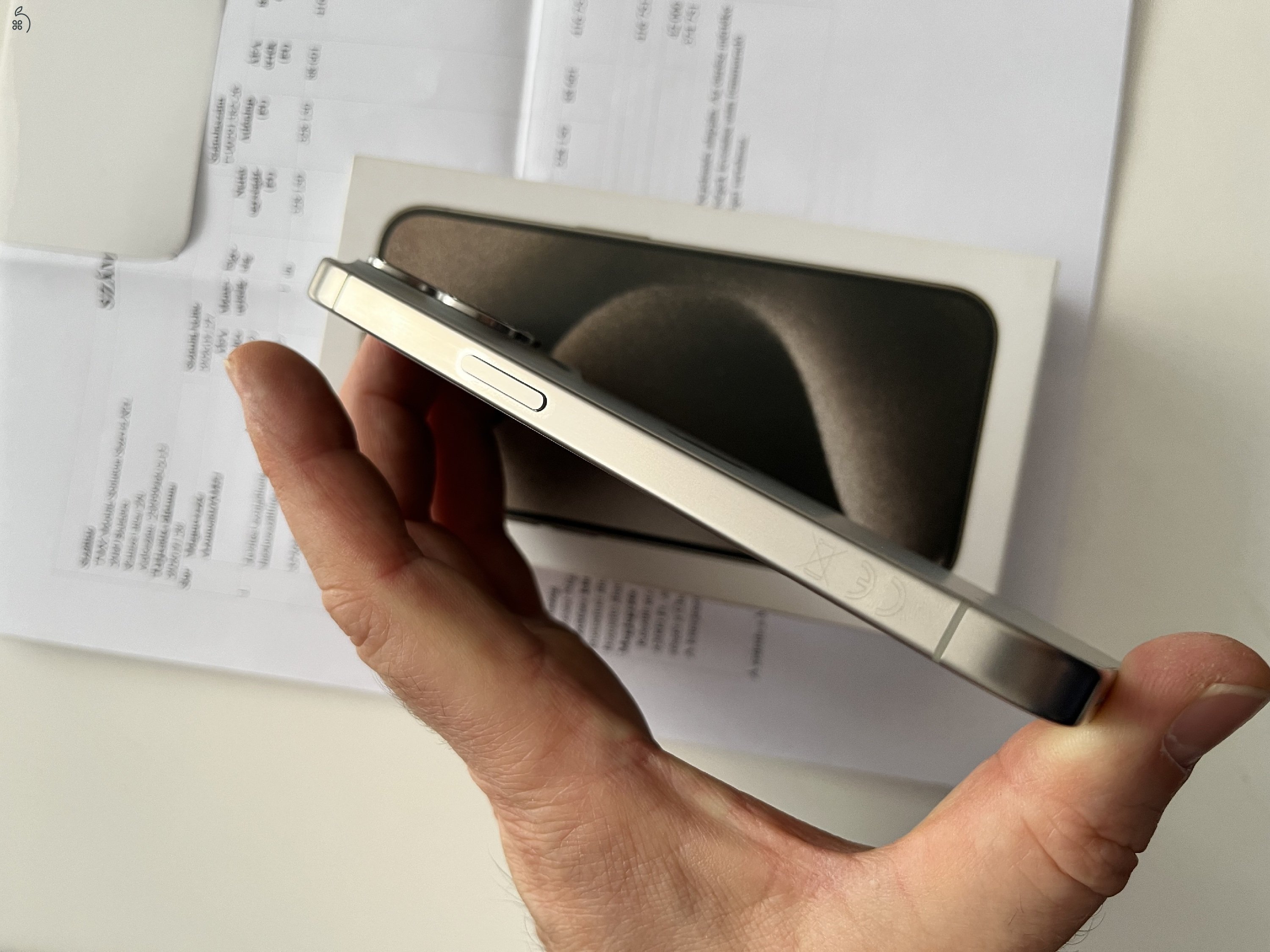 iPhone 15 Pro 128GB Új! Aktiválatlan! 