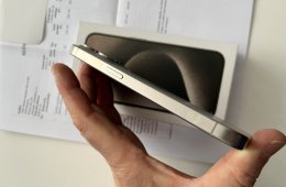 iPhone 15 Pro 128GB Új! Aktiválatlan! 