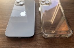 Apple iPhone 14 (világoskék), 128 GByte tárhellyel, ajándék üvegfóliával