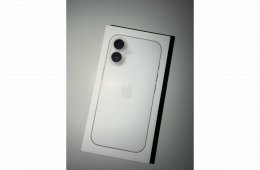 iPhone 16 | 128GB | Fehér | Karcmentes | 100% Akku