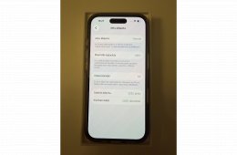 iPhone 16 | 128GB | Fehér | Karcmentes | 100% Akku