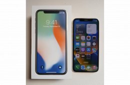 Eladó iPhone X 64GB új akkumulátorral (100%)