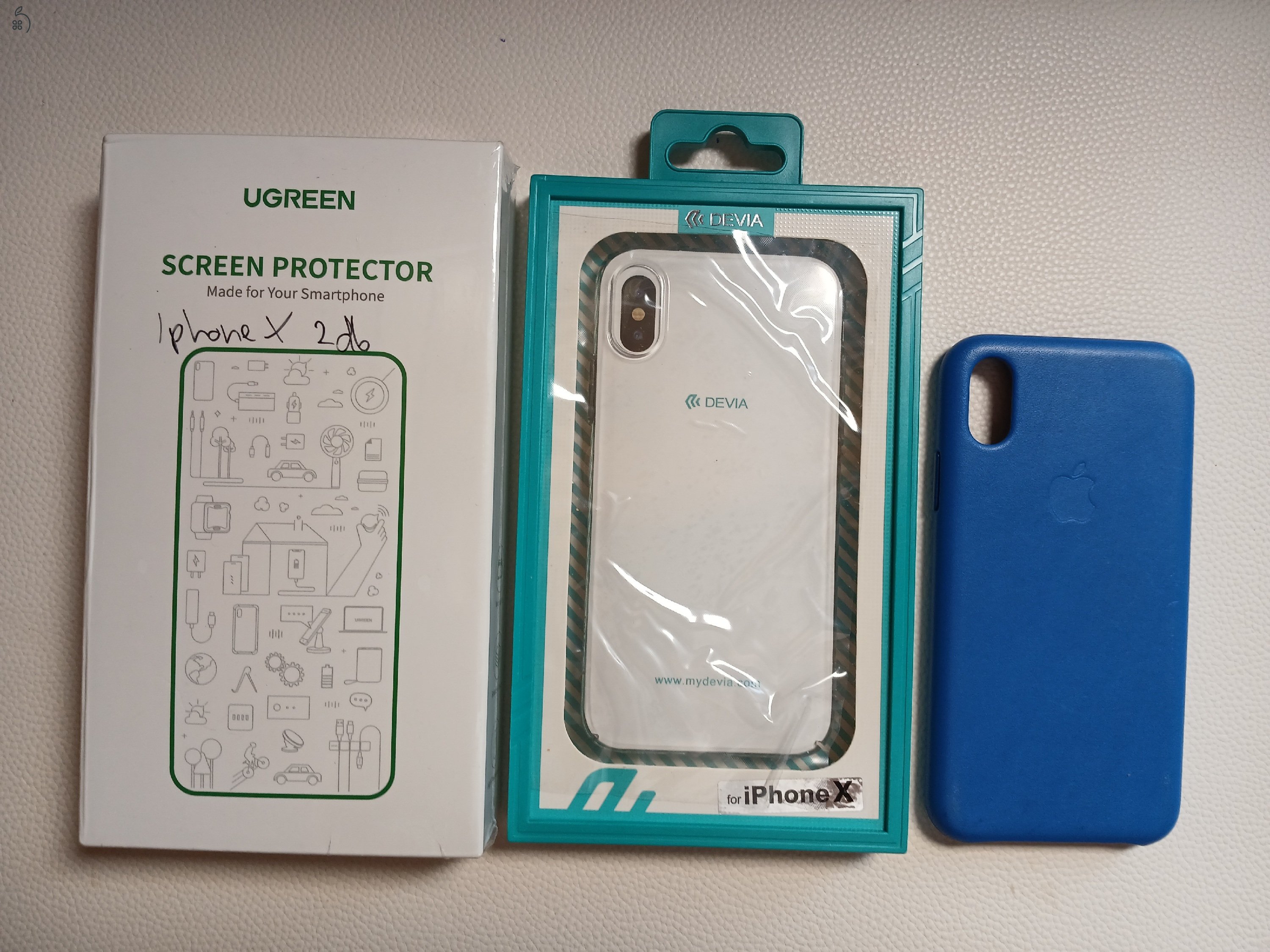 Eladó iPhone X 64GB új akkumulátorral (100%)