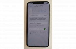 Eladó iPhone X 64GB új akkumulátorral (100%)