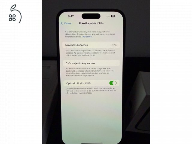 iPhone 14 Pro Max 256 Gb - Kártyafüggetlen - Tökéletes állapot