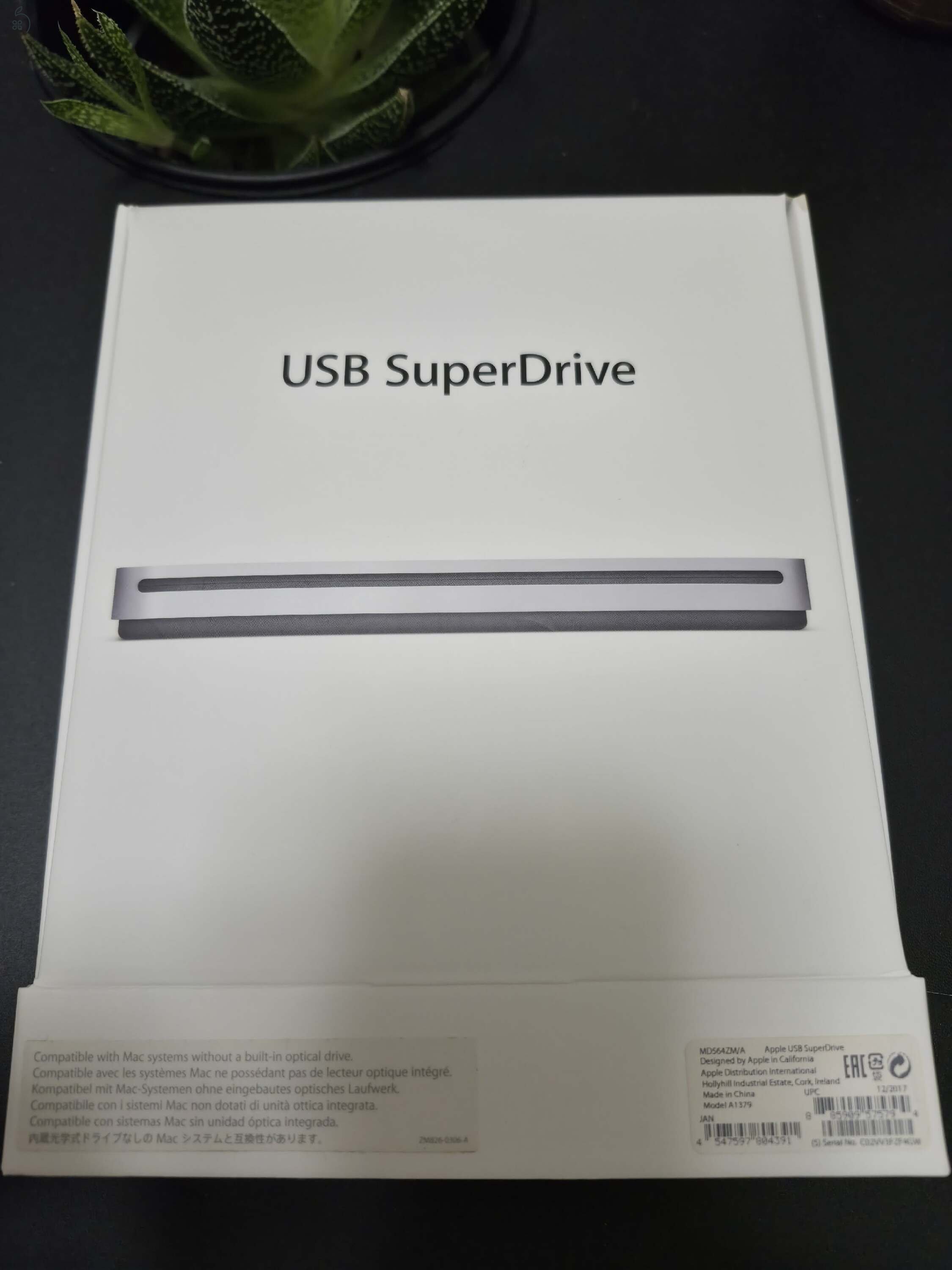 Apple USB SuperDrive eladó