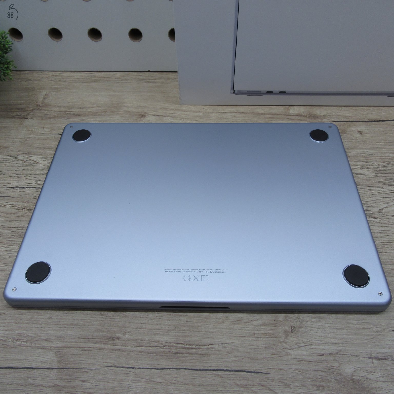 Apple MacBook Air 13 M4 (2025) 16GB/256GB karcmentes 100% akku 37 ciklus