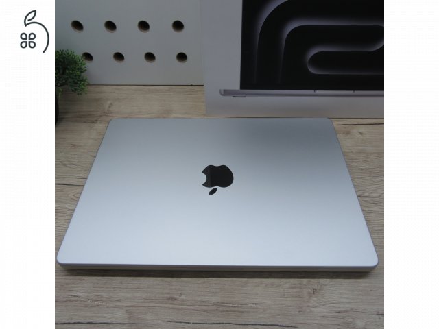 Apple MacBook Pro 14 M3 Pro (2023) 18GB/500GB karcmentes 100% akku 94 ciklus