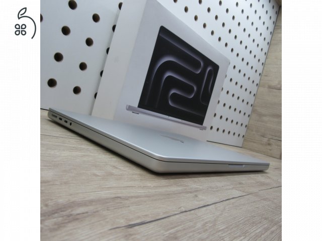 Apple MacBook Pro 14 M3 Pro (2023) 18GB/500GB karcmentes 100% akku 94 ciklus