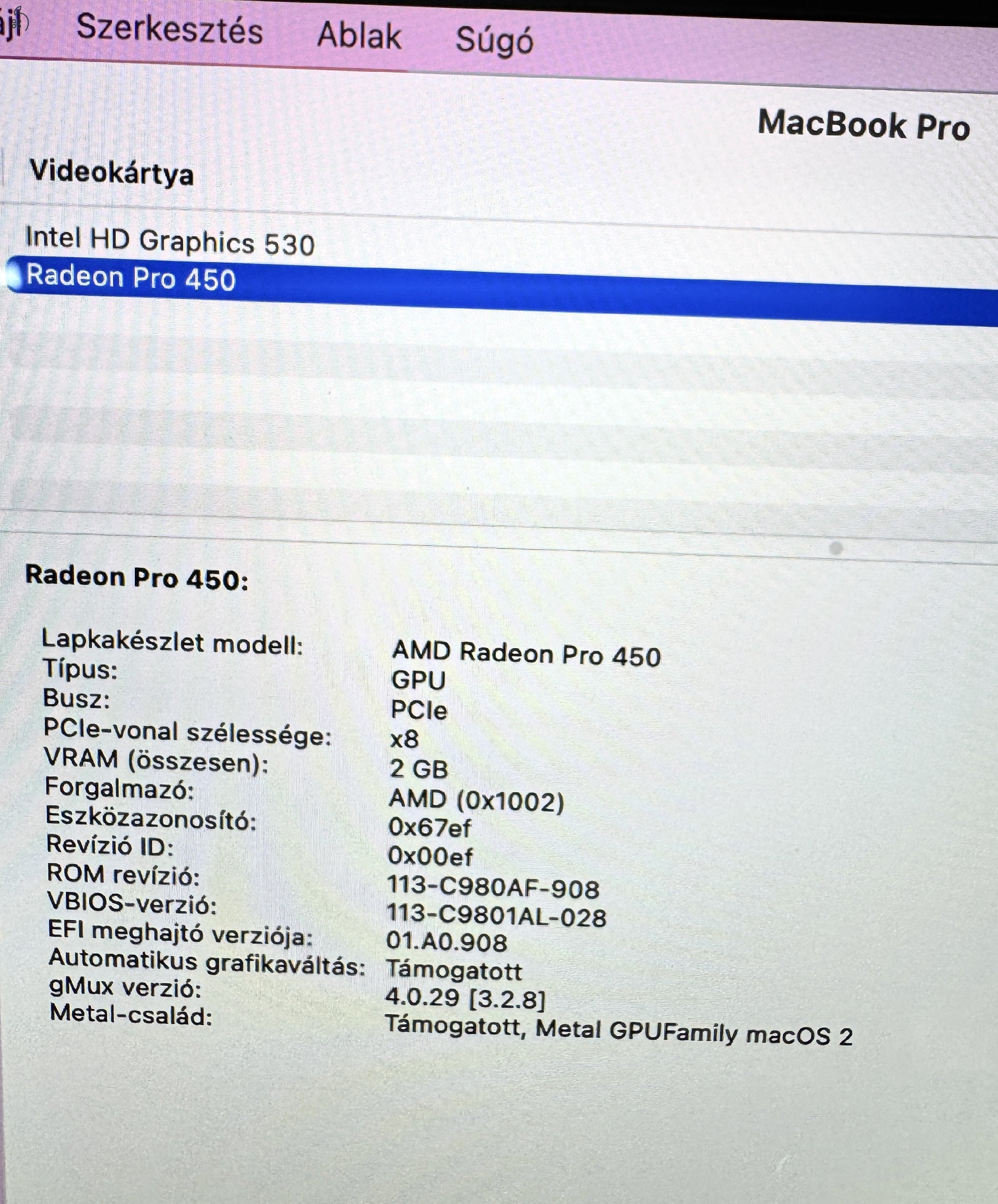???? Akciós MacBook Pro 15” (2016) eladó! ????