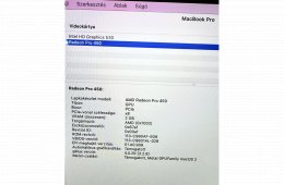 ???? Akciós MacBook Pro 15” (2016) eladó! ????