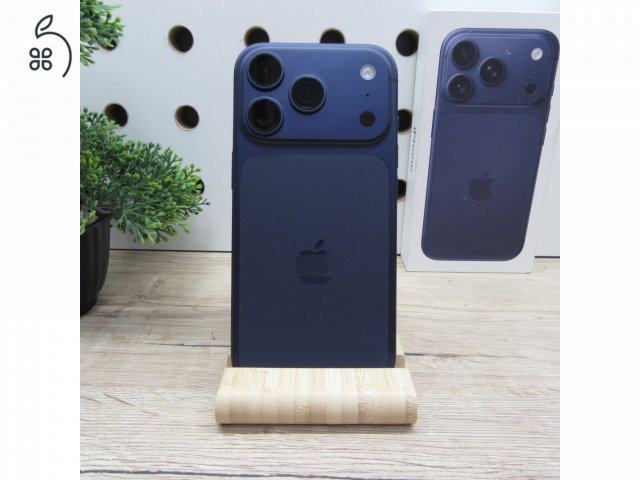 Apple iPhone 17 Pro 256GB Deep Blue – Újszerű állapot – 100% akku (51 ciklus)