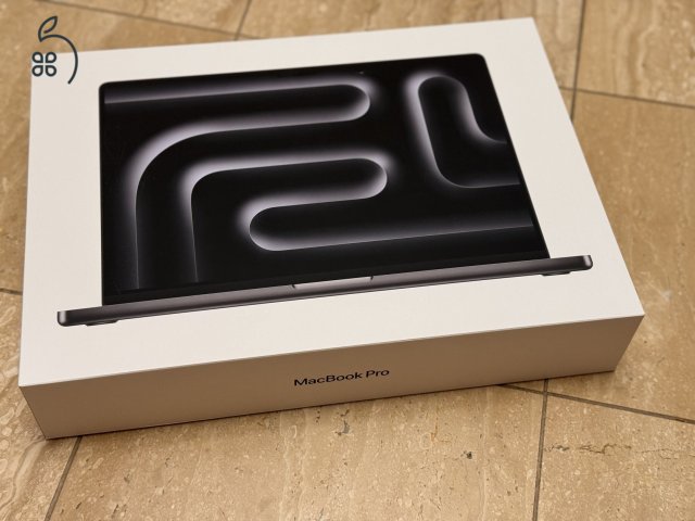 AKCIÓ ÚJ Bontatlan Macbook Pro 16 M4 MAX 14CPU 32GPU 36GB 1TB Magyar billentyűzet Azonnal átvehető Deák