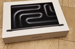 AKCIÓ ÚJ Bontatlan Macbook Pro 16 M4 MAX 14CPU 32GPU 36GB 1TB Magyar billentyűzet Azonnal átvehető Deák