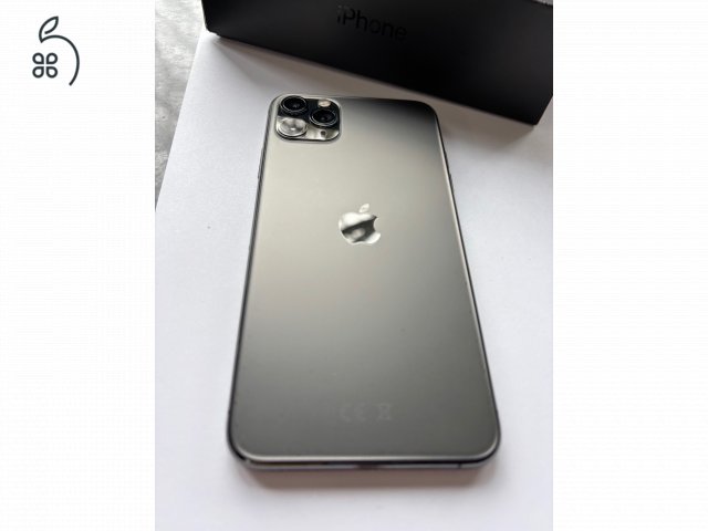 Iphone 11 Pro Max 256GB Space Gray 100% Akku Karcmentes!
