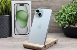 iPhone 15 Green 128GB 2 ÉV Garanciával 91%