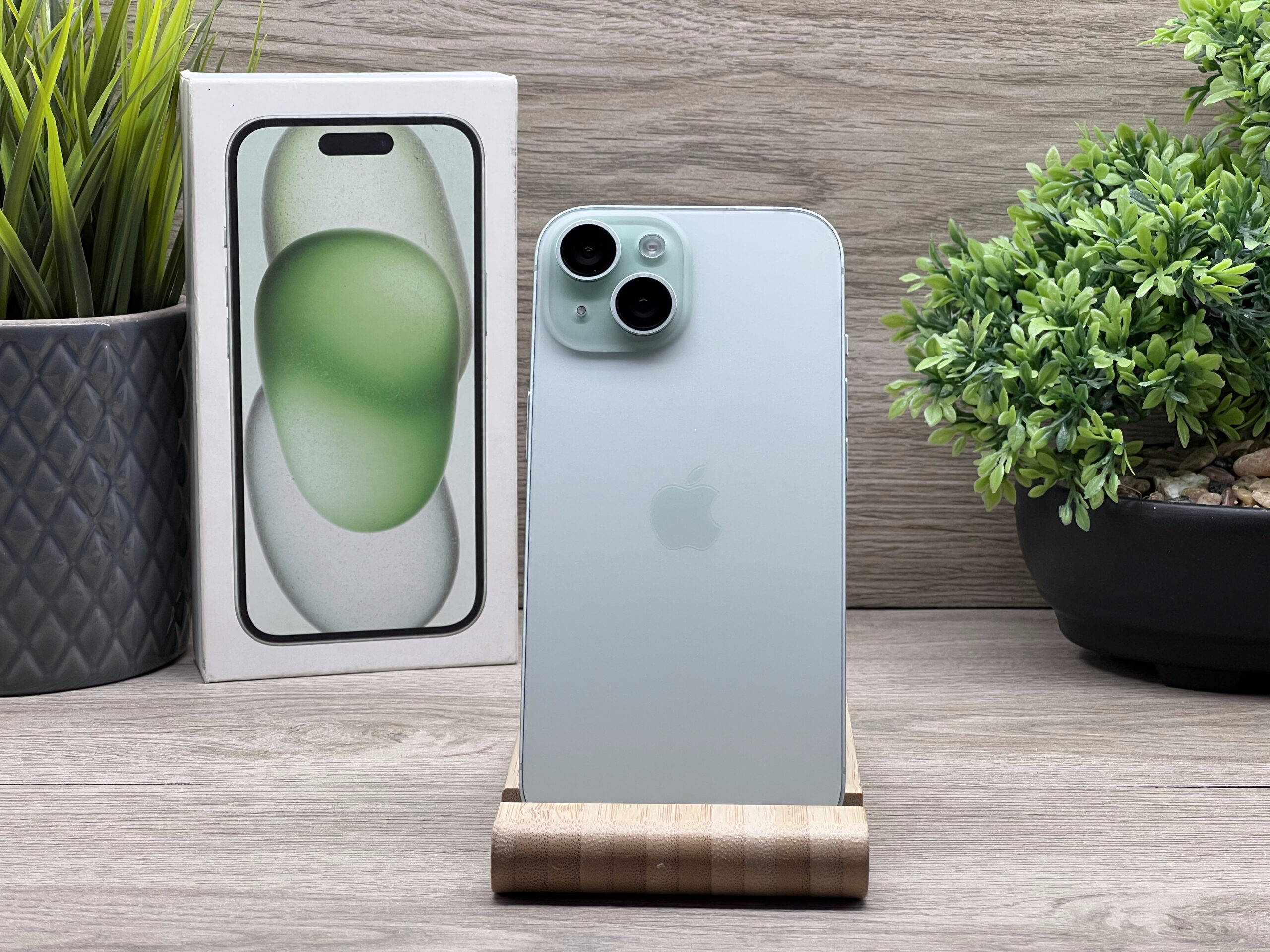 iPhone 15 Green 128GB 2 ÉV Garanciával 91%