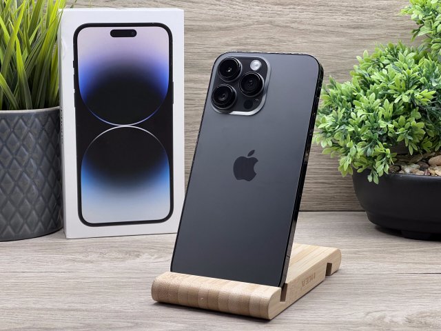 iPhone 14 Pro Max Space Black 128GB 2 ÉV Garanciával 91%