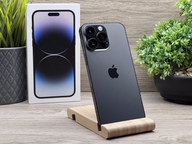 iPhone 14 Pro Max Space Black 128GB 2 ÉV Garanciával 91%