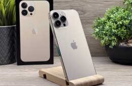 Hibátlan iPhone 13 Pro Max Gold 128GB 2 ÉV Garanciával 100%