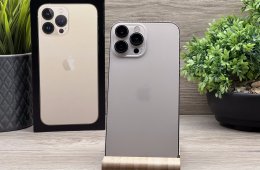 Hibátlan iPhone 13 Pro Max Gold 128GB 2 ÉV Garanciával 100%