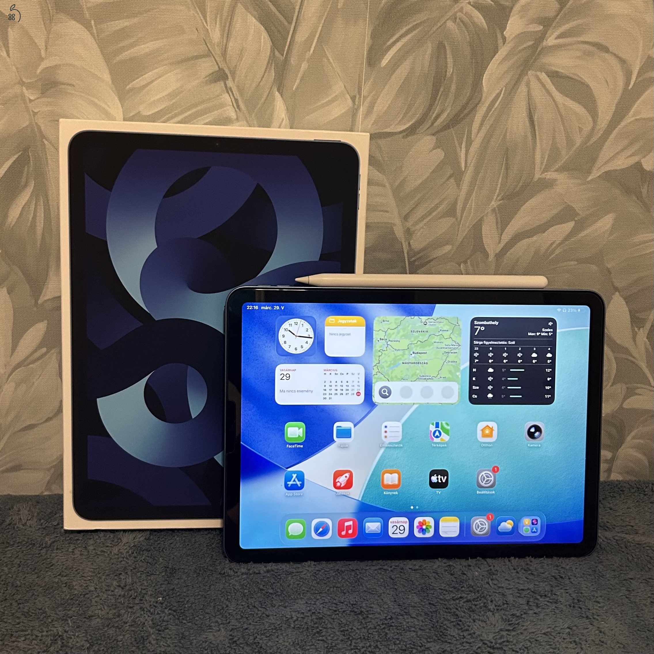 Használt Ipad Air (5.gen) + Pencil (2.gen) eladó