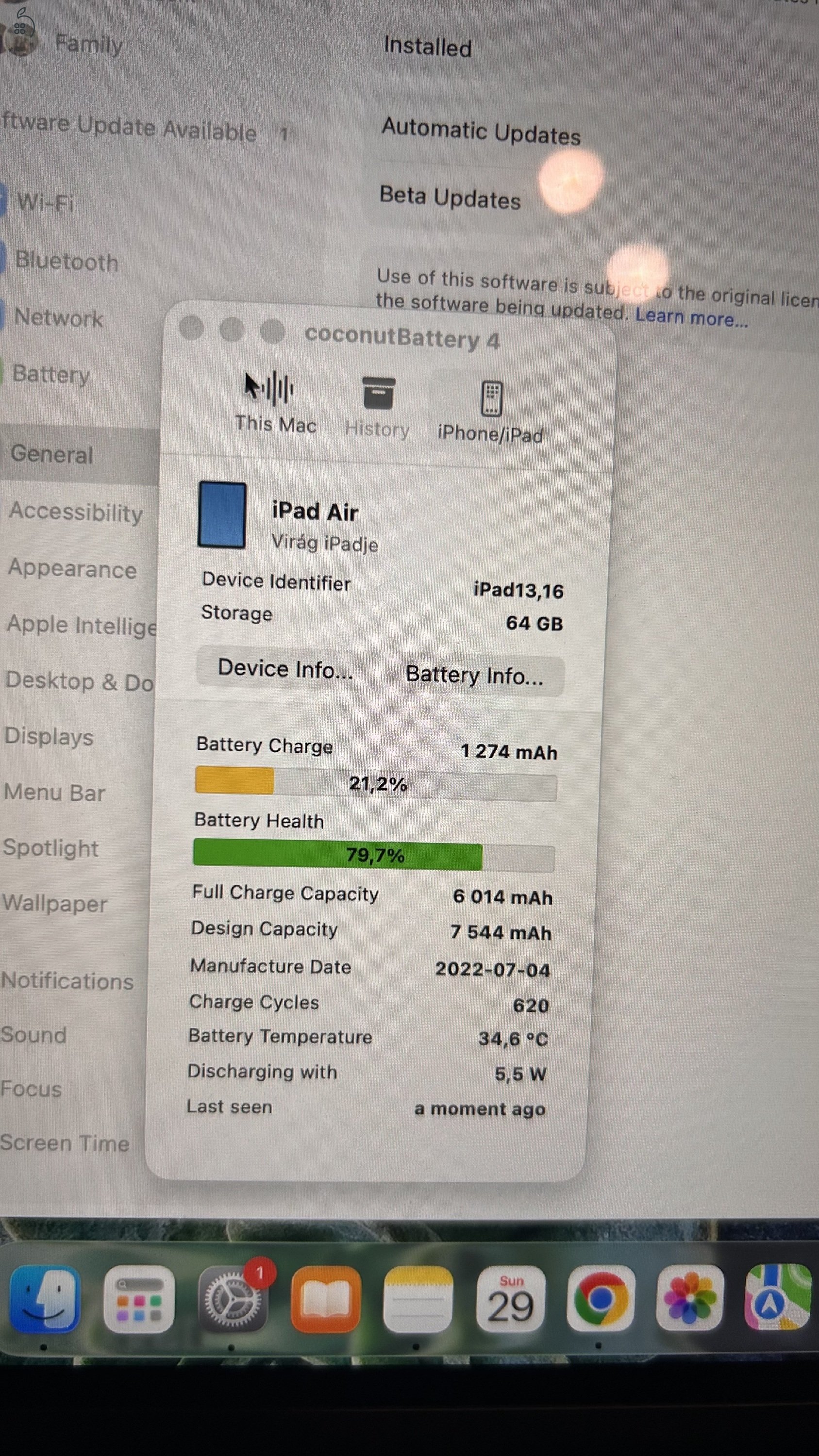 Használt Ipad Air (5.gen) + Pencil (2.gen) eladó