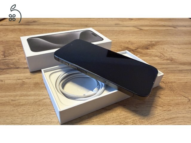 Újszerű I Phone 15 Pro 256 GB Fekete Eladó!