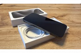 Újszerű I Phone 15 Pro 256 GB Fekete Eladó!