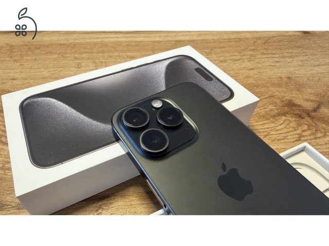Újszerű I Phone 15 Pro 256 GB Fekete Eladó!