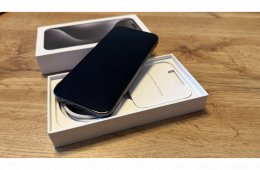 Újszerű I Phone 15 Pro 256 GB Fekete Eladó!