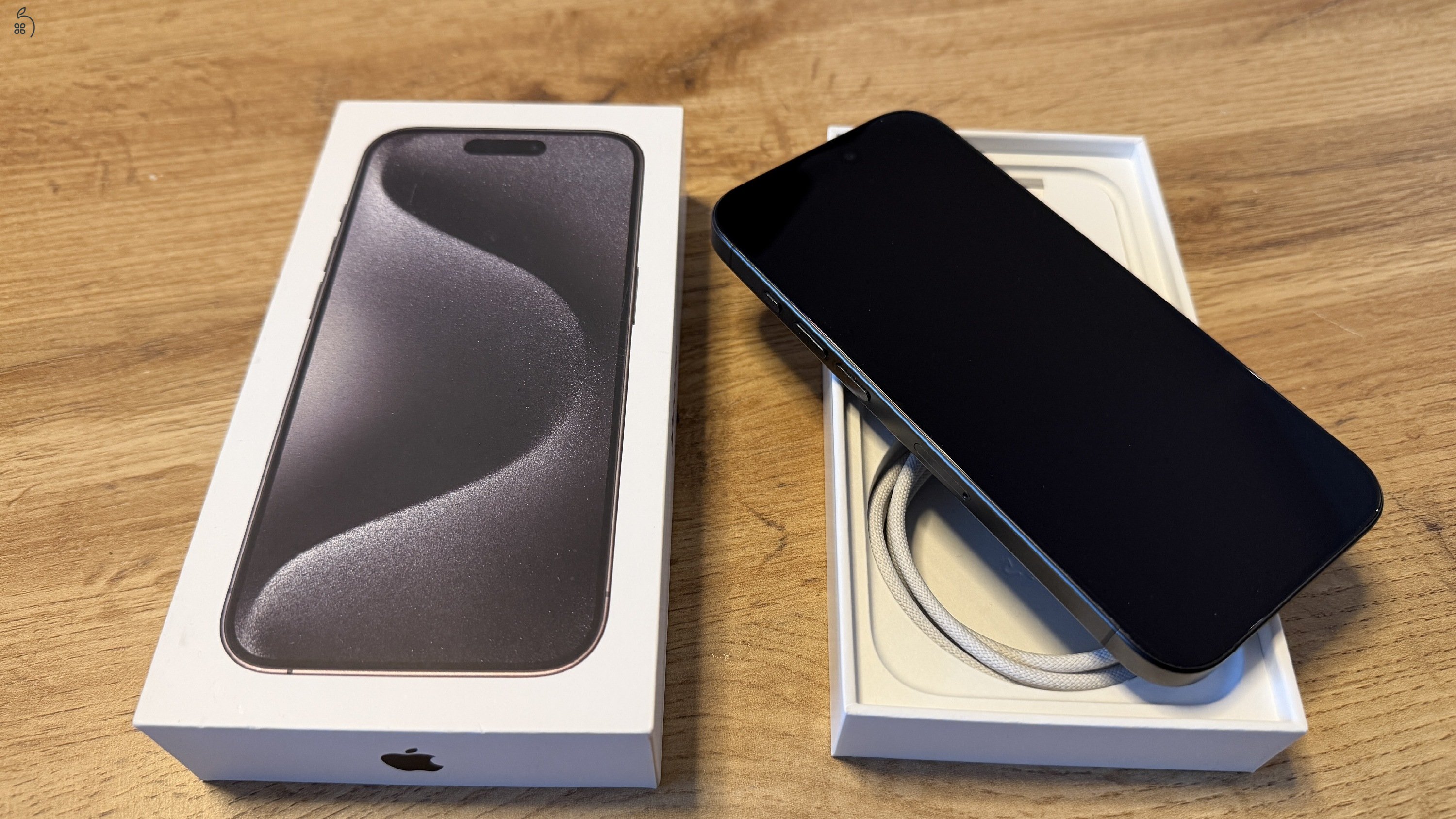 Újszerű I Phone 15 Pro 256 GB Fekete Eladó!