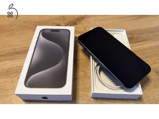 Újszerű I Phone 15 Pro 256 GB Fekete Eladó!