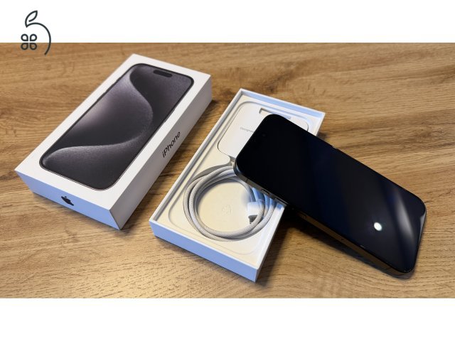 Újszerű I Phone 15 Pro 256 GB Fekete Eladó!