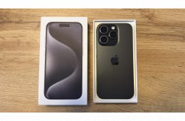 Újszerű I Phone 15 Pro 256 GB Fekete Eladó!