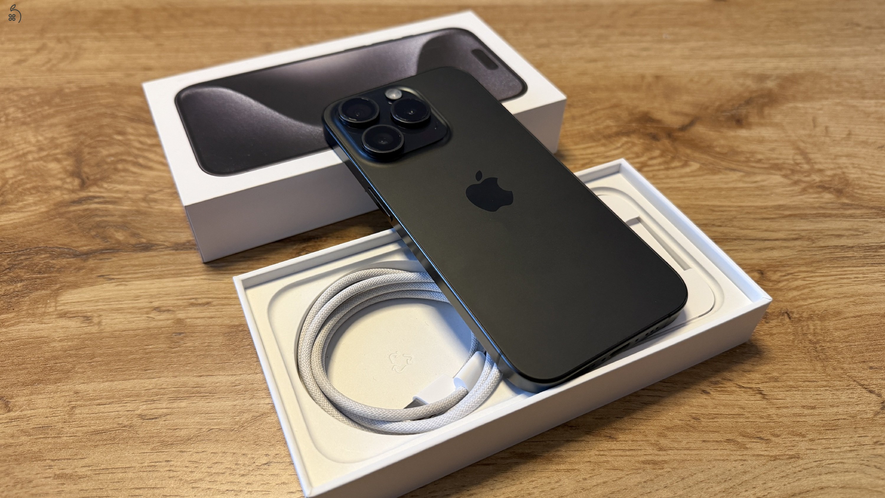 Újszerű I Phone 15 Pro 256 GB Fekete Eladó!