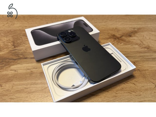 Újszerű I Phone 15 Pro 256 GB Fekete Eladó!