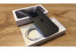 Újszerű I Phone 15 Pro 256 GB Fekete Eladó!