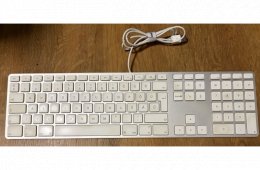 Apple Magic Keyboard numerikus résszel, magyar kiosztás, fehér