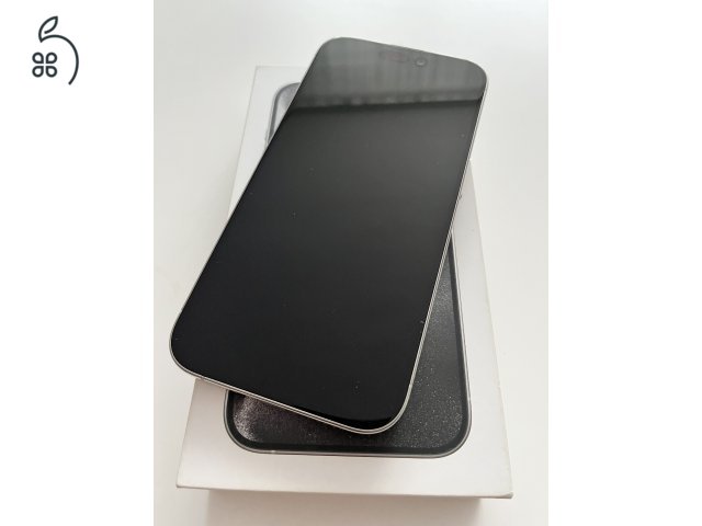 iPhone 15 Pro 128GB Új! Aktiválatlan! White Titanium.