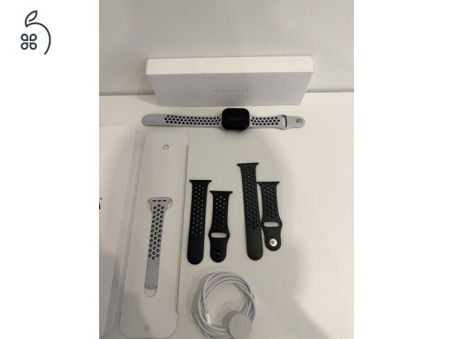 Apple Watch Series 10 46mm Jet Black GPS + Cellular + 3db szíj és gyári tartozékok + Apple Gari