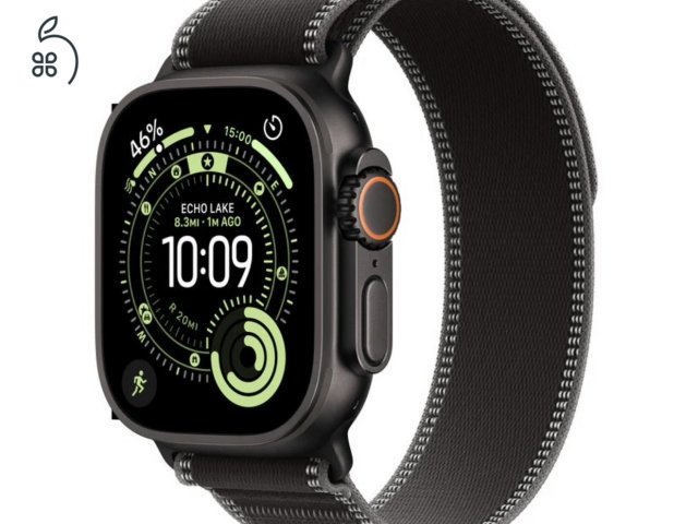 BONTATLAN - Apple Watch Ultra 3 Black GPS + CELL / Titanium / Black Trail Loop M/L