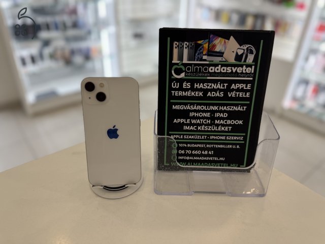 iPhone 13 128GB Független Karcmentes/1-3 hónap gar./Akku 88%/p4821