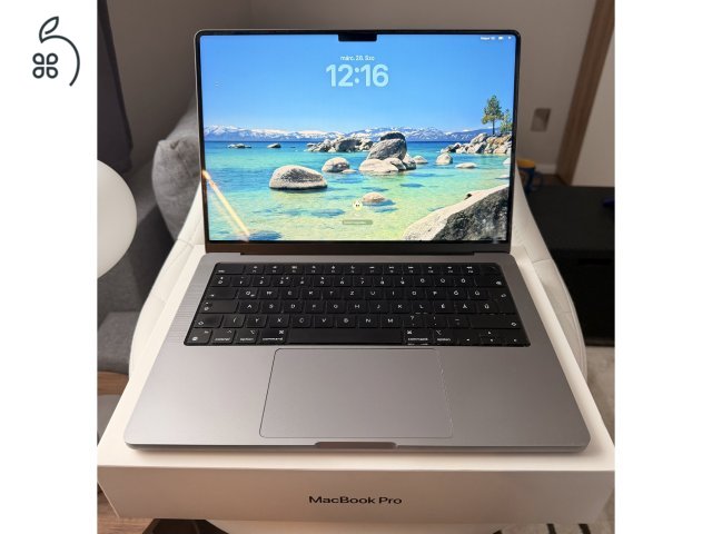 MacBook Pro 14” M1 Pro (16GB / 512GB) – szép állapot, dobozos