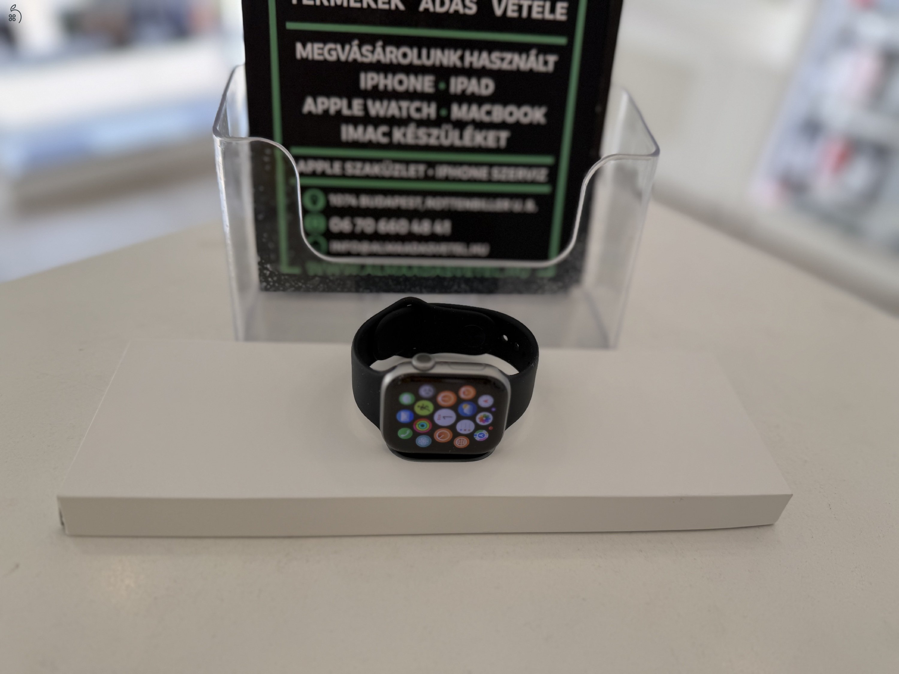 Apple Watch 11 42mm Hibátlan/2027.02.13.Apple Gar./Akku 100%/p4822