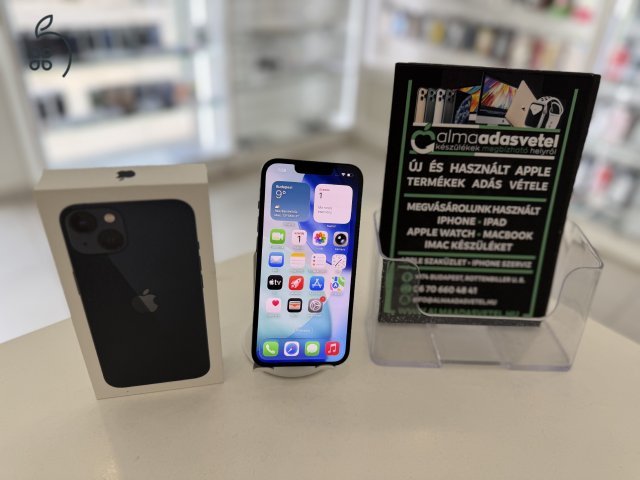 iPhone 13 128GB Független Hibátlan/1-3 hónap gar./Akku 89%/p4823